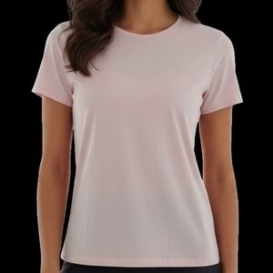 Calvin Klein Light Pink Short Sleeve Crewneck Tee